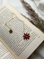 Bijou de livre fleur