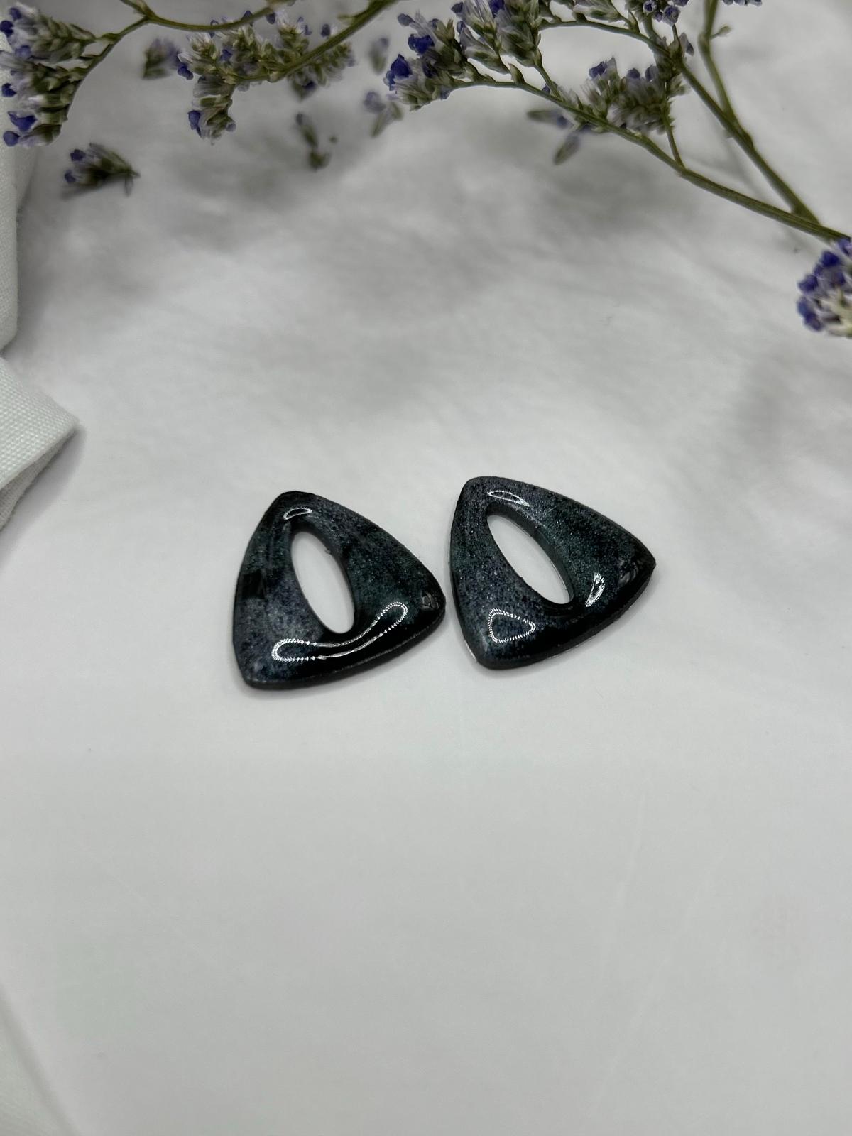 Pampilles nova noir métallique